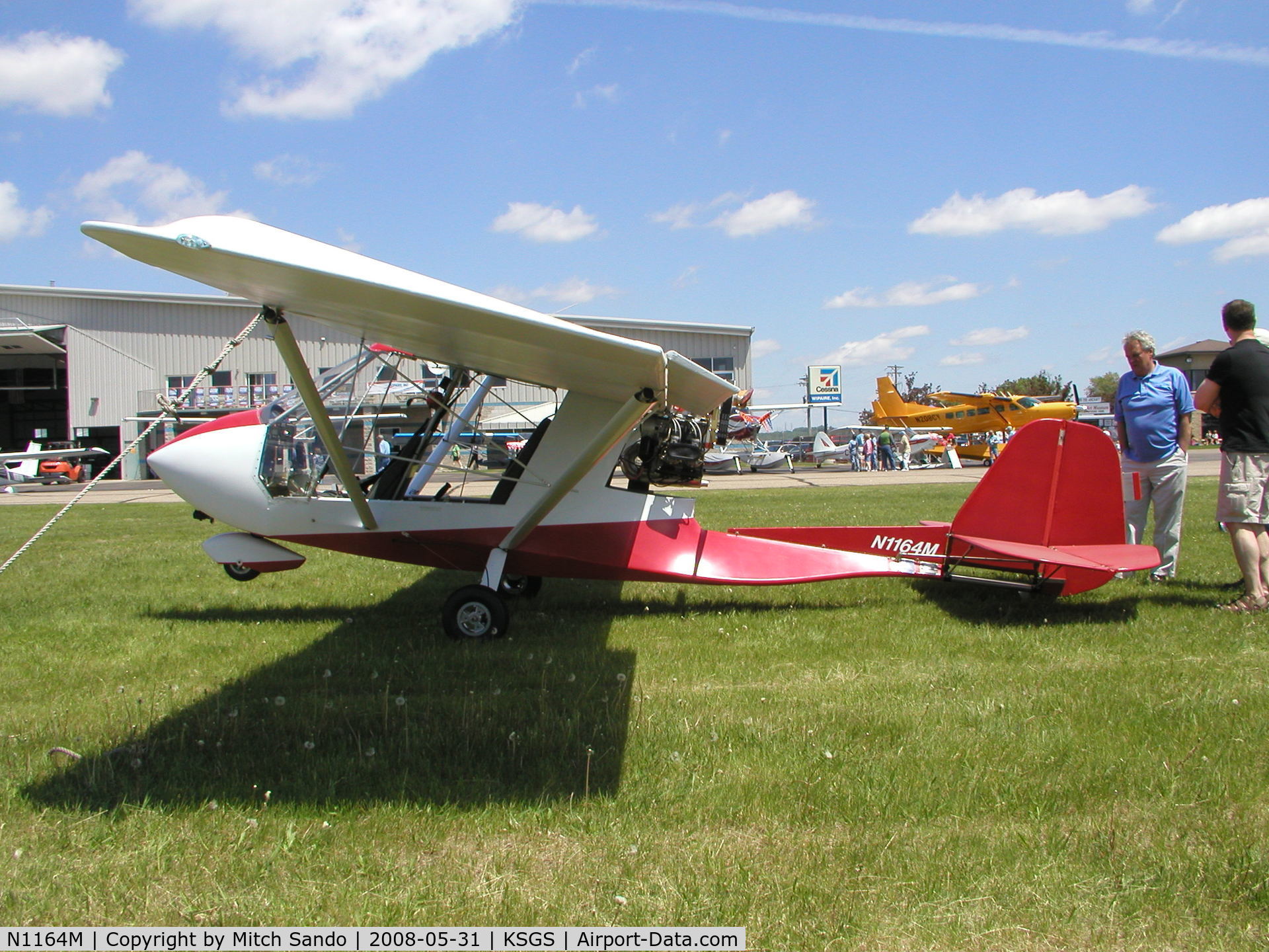 N1164M, 2003 Quad City Challenger II C/N 1752, Fleming Field Fly-In 2008.