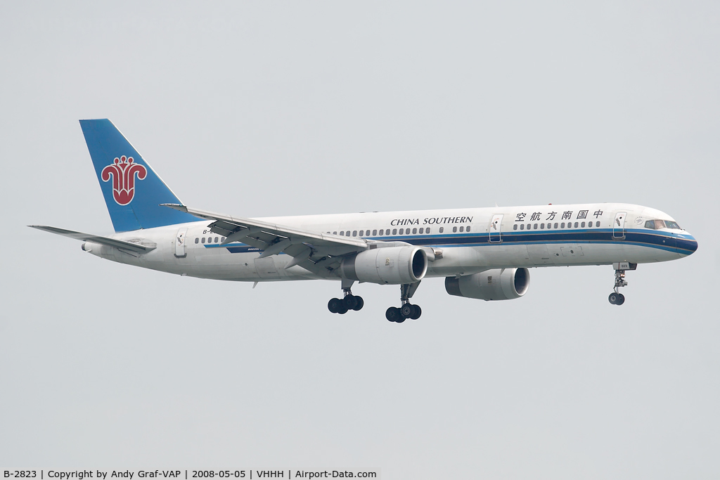 B-2823, 1993 Boeing 757-21B C/N 25888, China Southern 757-200