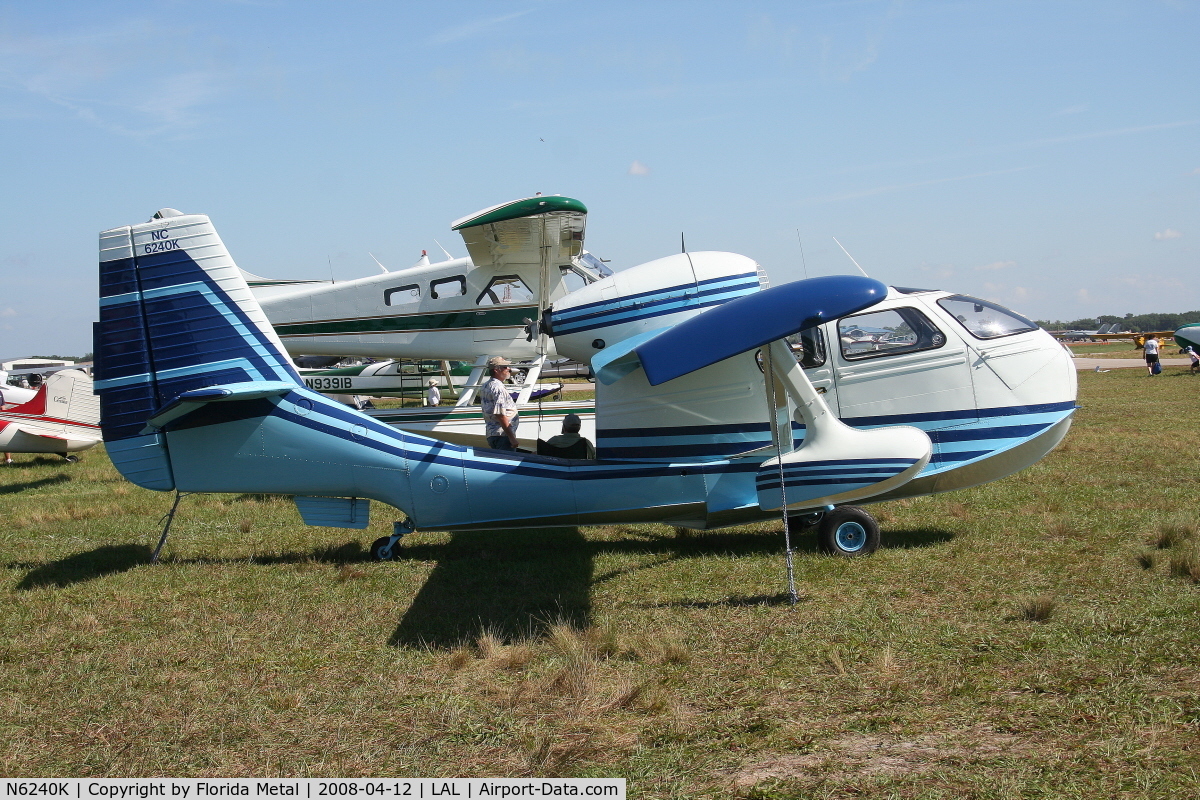 N6240K, 1947 Republic RC-3 Seabee C/N 443, Republic RC-3 Seabee