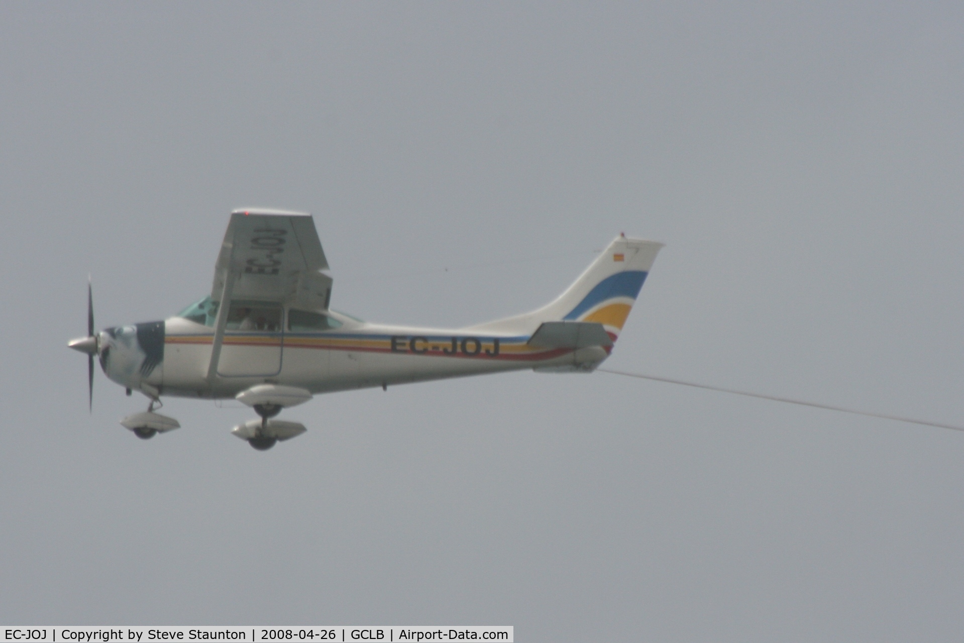 EC-JOJ, Cessna 182N Skylane C/N 18260359, Taken by the Hotel Pool, near El Berriel, Gran Canaria