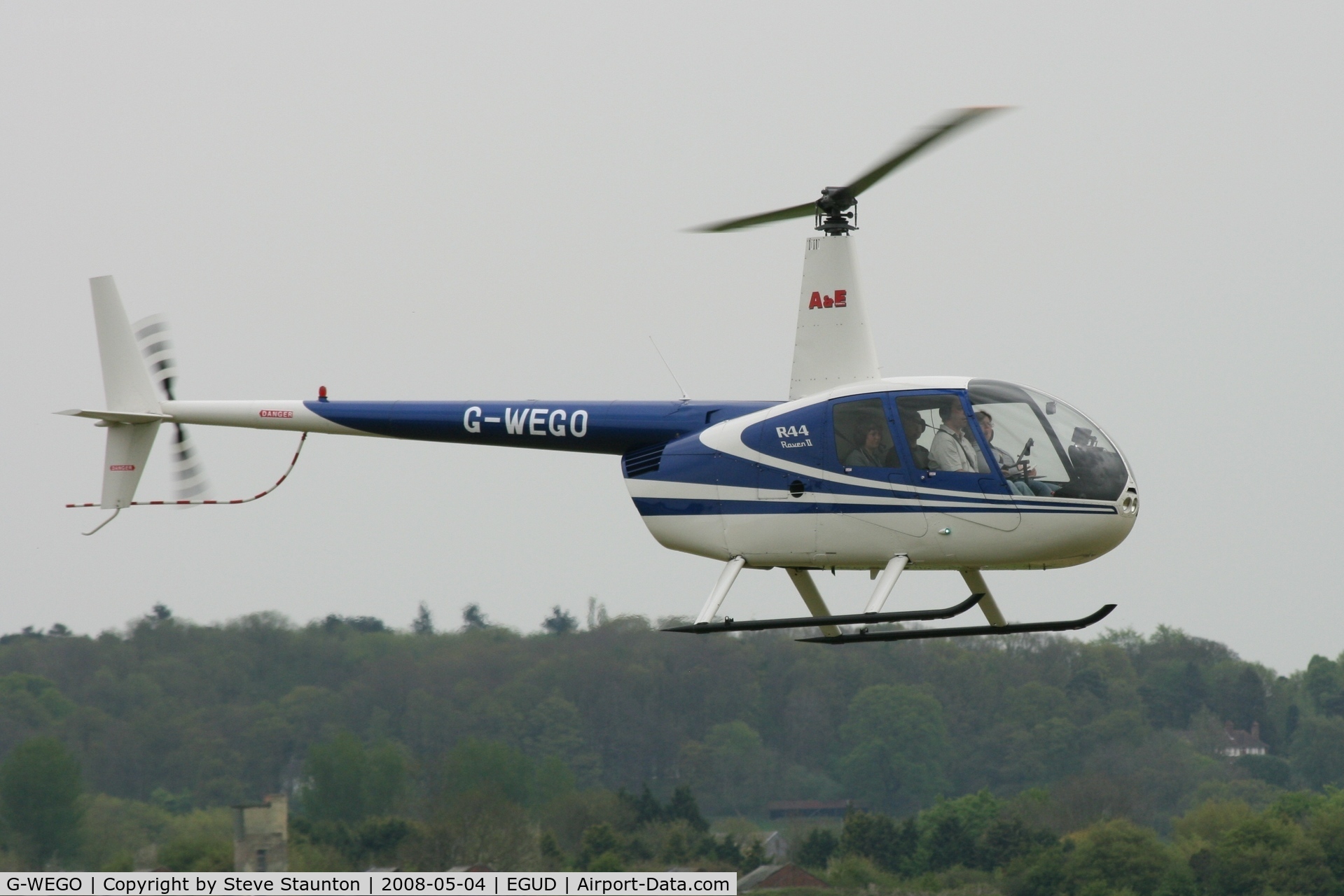G-WEGO, 2004 Robinson R44 Raven II C/N 10325, Taken at Abingdon Air & County Show 2008 in aid of the Thames Valley and Chiltern Air Ambulance (http://www.abingdonfayre.com/)