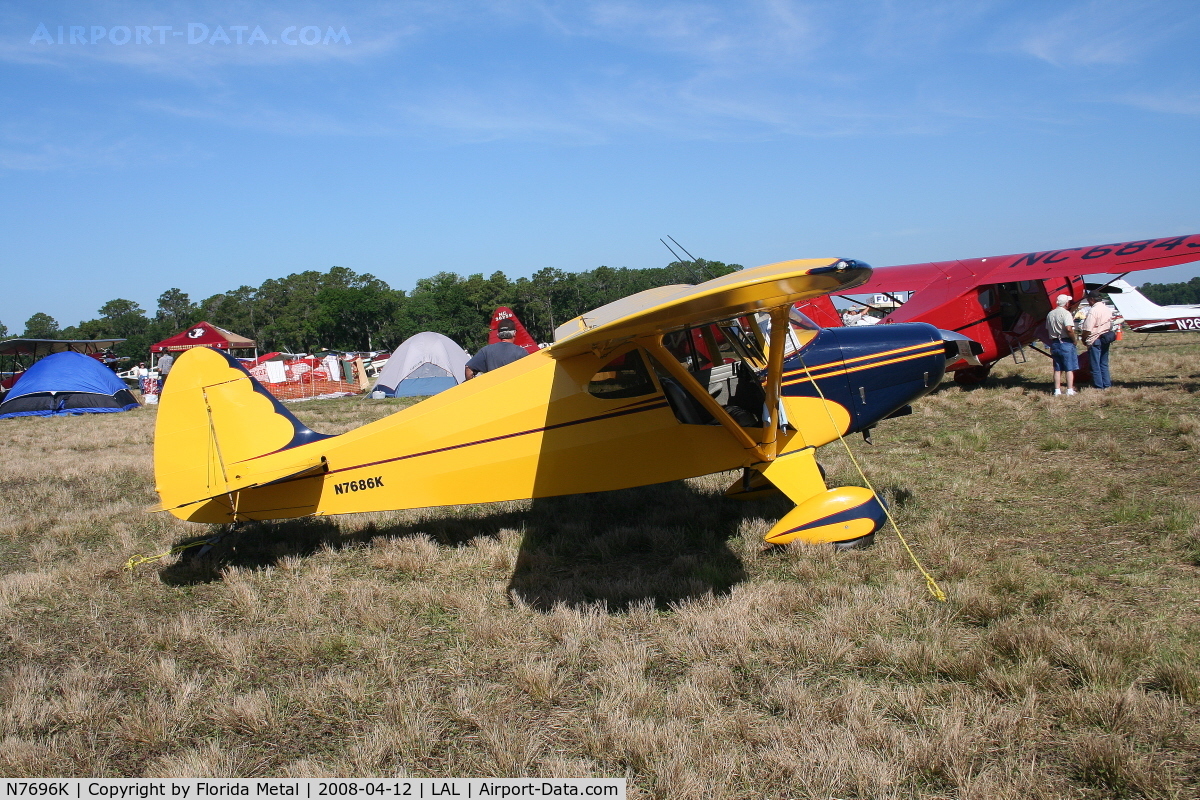 N7696K, Piper PA-20 Pacer C/N 20-518, Piper PA-20