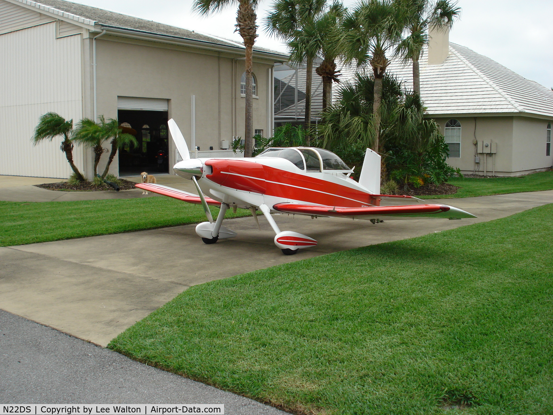 N22DS, 1975 Thorp T-18 Tiger C/N 589, At Spruce Creek