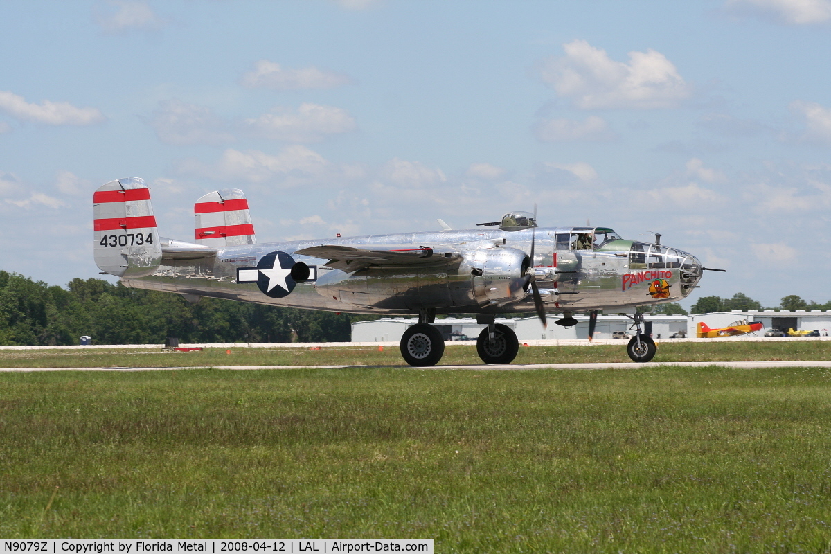 N9079Z, 1944 North American TB-25N Mitchell C/N 108-34009, Panchito