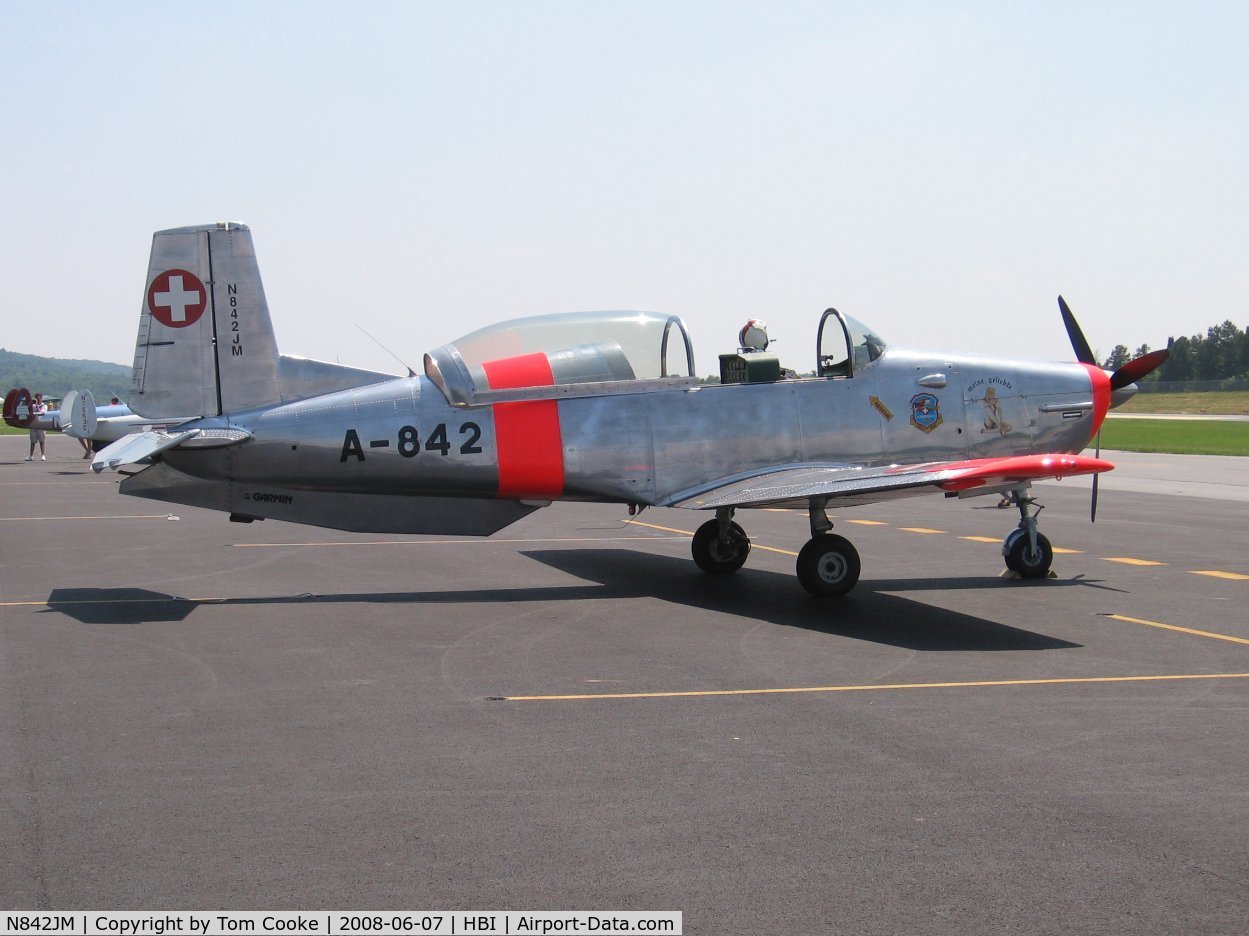 N842JM, Pilatus P3-05 C/N 480-29, P3