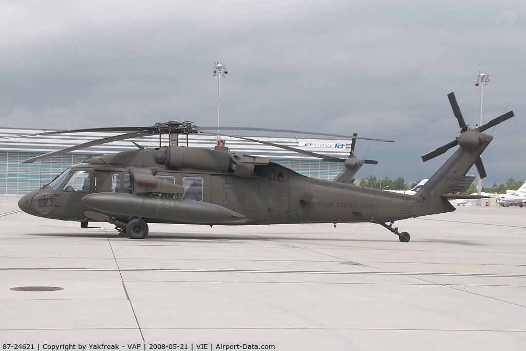87-24621, 1987 Sikorsky UH-60A Black Hawk C/N 70.1149, USAF Blackhawk