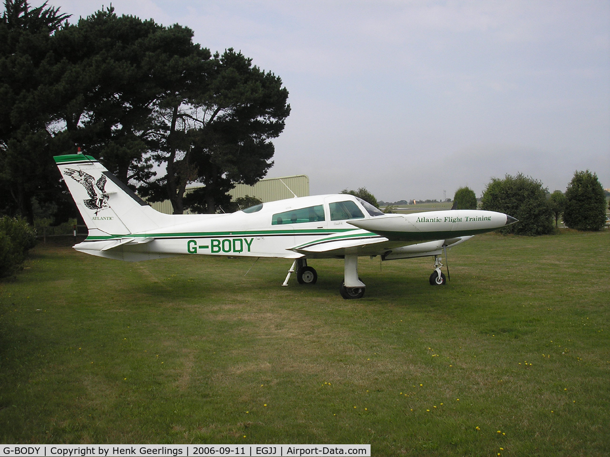 G-BODY, 1979 Cessna 310R C/N 310R-1503, Jersey Airport