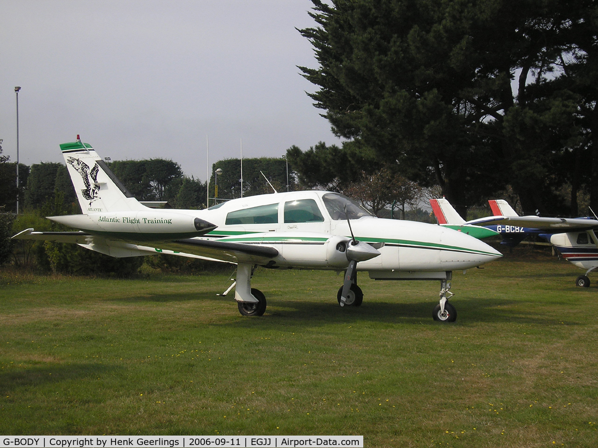 G-BODY, 1979 Cessna 310R C/N 310R-1503, Jersey Airport