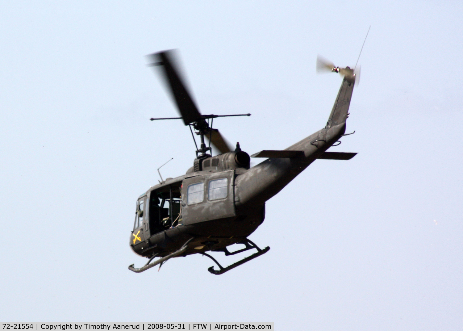 72-21554, 1972 Bell UH-1H Iroquois C/N 13253, Cowtown Warbird Roundup 2008