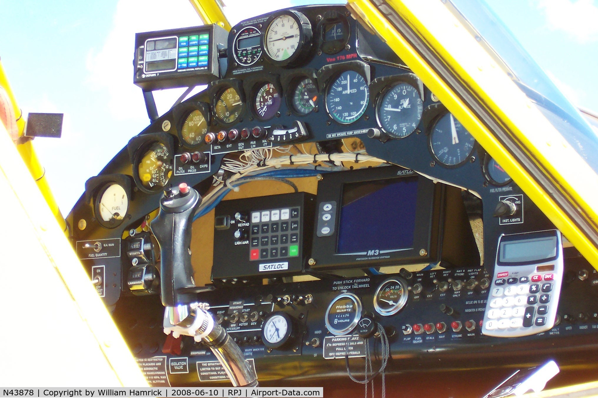 N43878, Air Tractor Inc AT-402 C/N 402-0744, Cockpit of Turbine Air Tractor