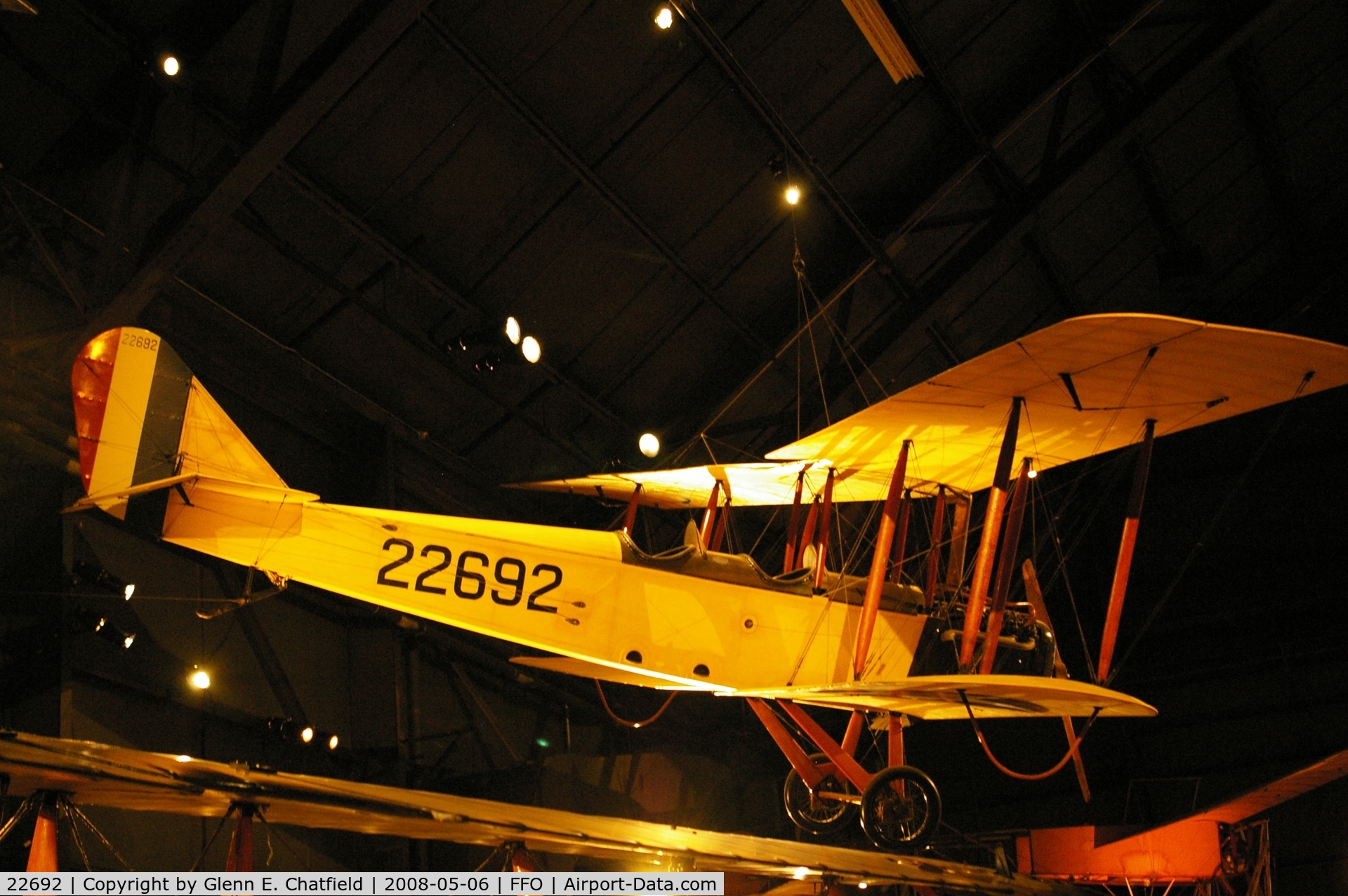 22692, 1917 Standard J-1 C/N 1141, Standard J-1 trainer at the National Museum of the U.S. Air Force