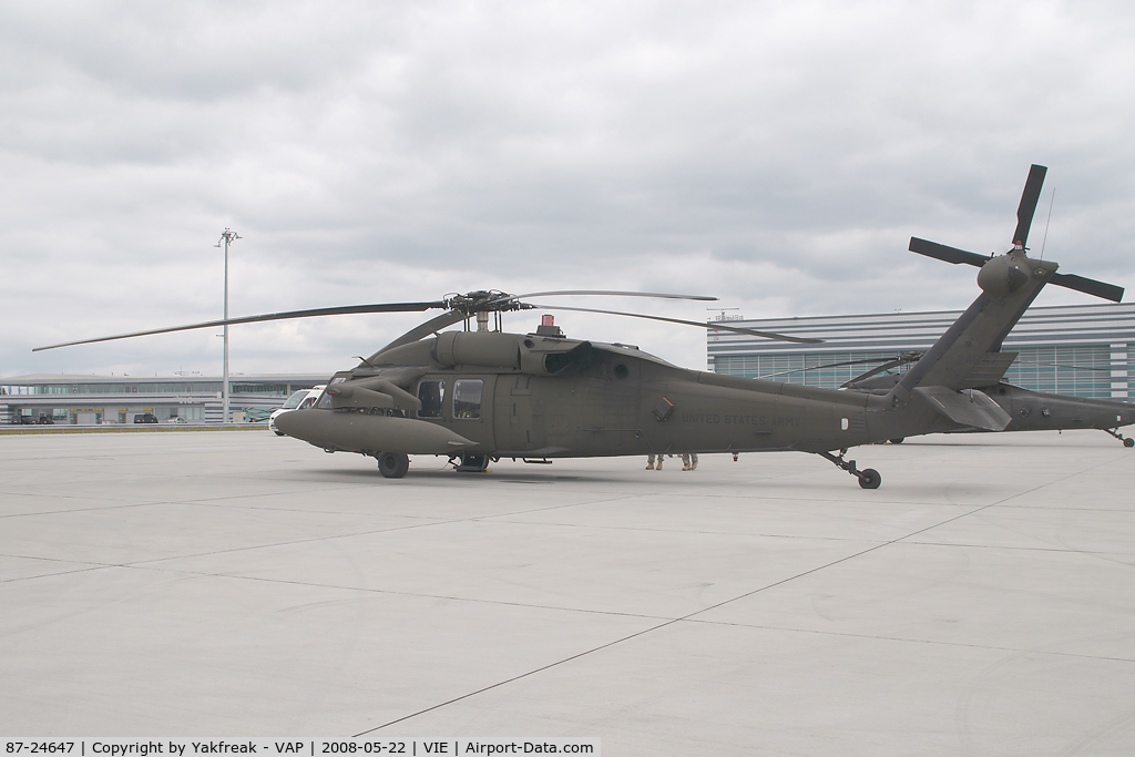 87-24647, Sikorsky UH-60A Black Hawk C/N 70.1187, USAF Blackhawk
