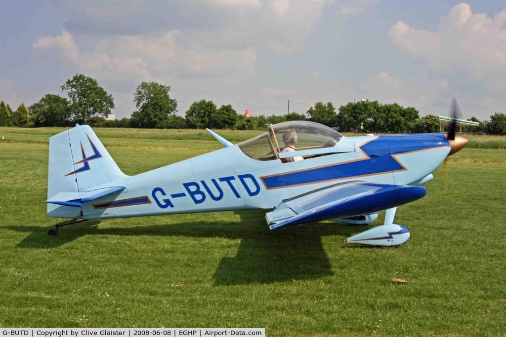 G-BUTD, 1993 Vans RV-6 C/N PFA 181-12152, HEX: 40371C