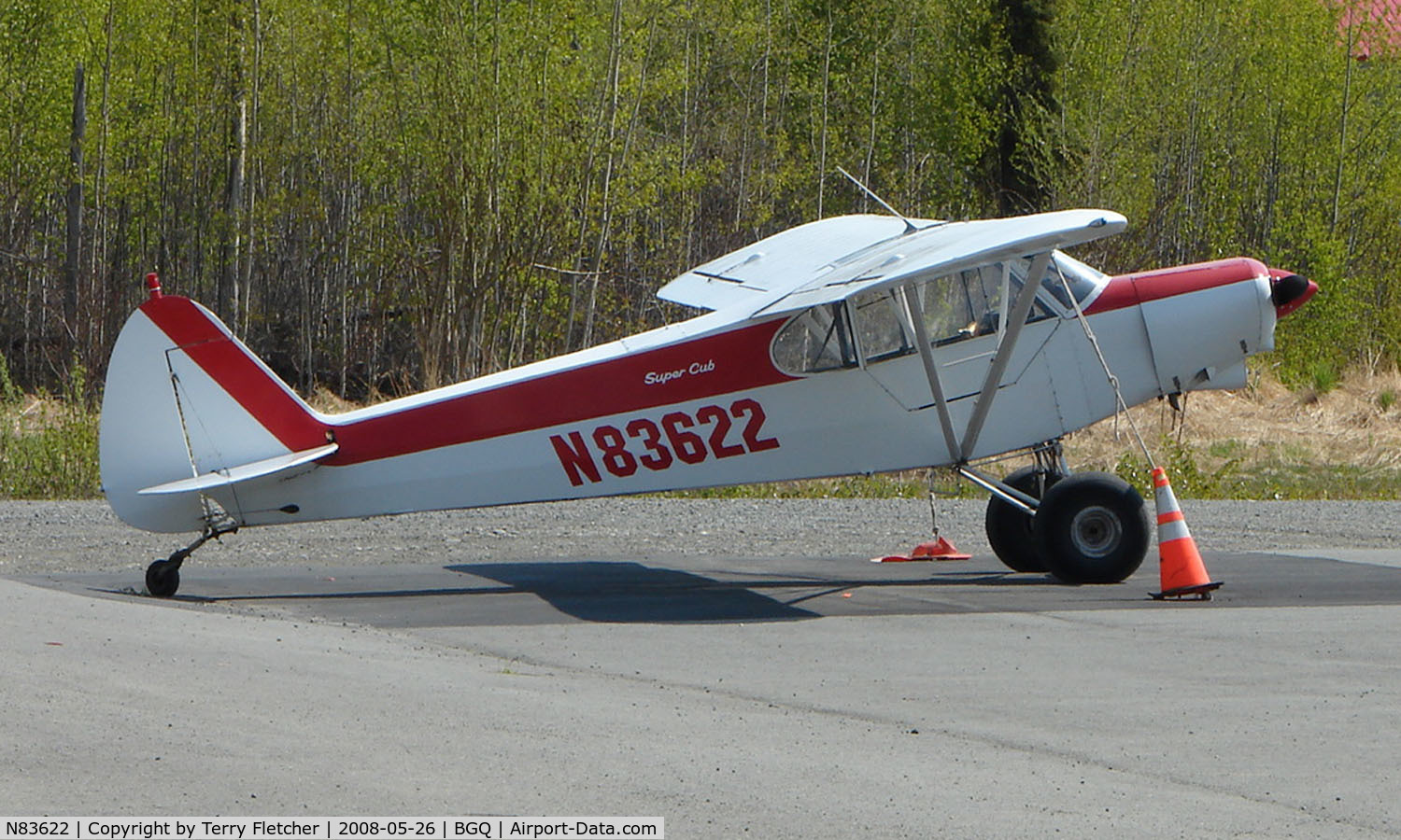 N83622, 1977 Piper PA-18-150 Super Cub C/N 18-7709104, 1977 Piper-PA-18-150 at Big Lake Airport