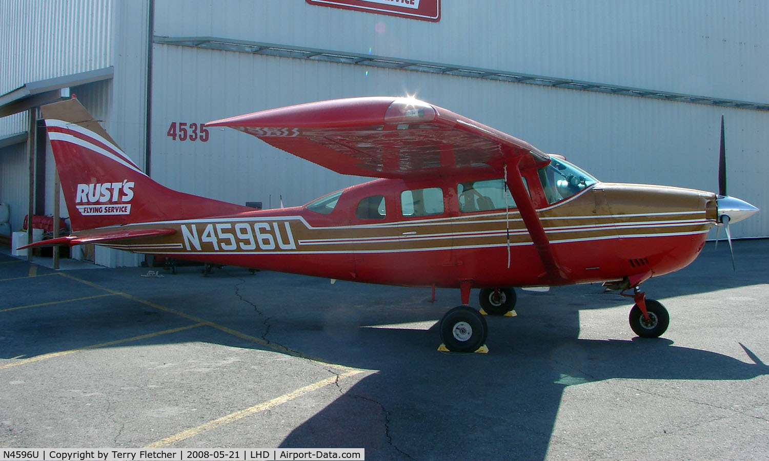 N4596U, 1979 Cessna U206G Stationair C/N U20604990, Rusts Flying services Cessna U206G at Lake Hood