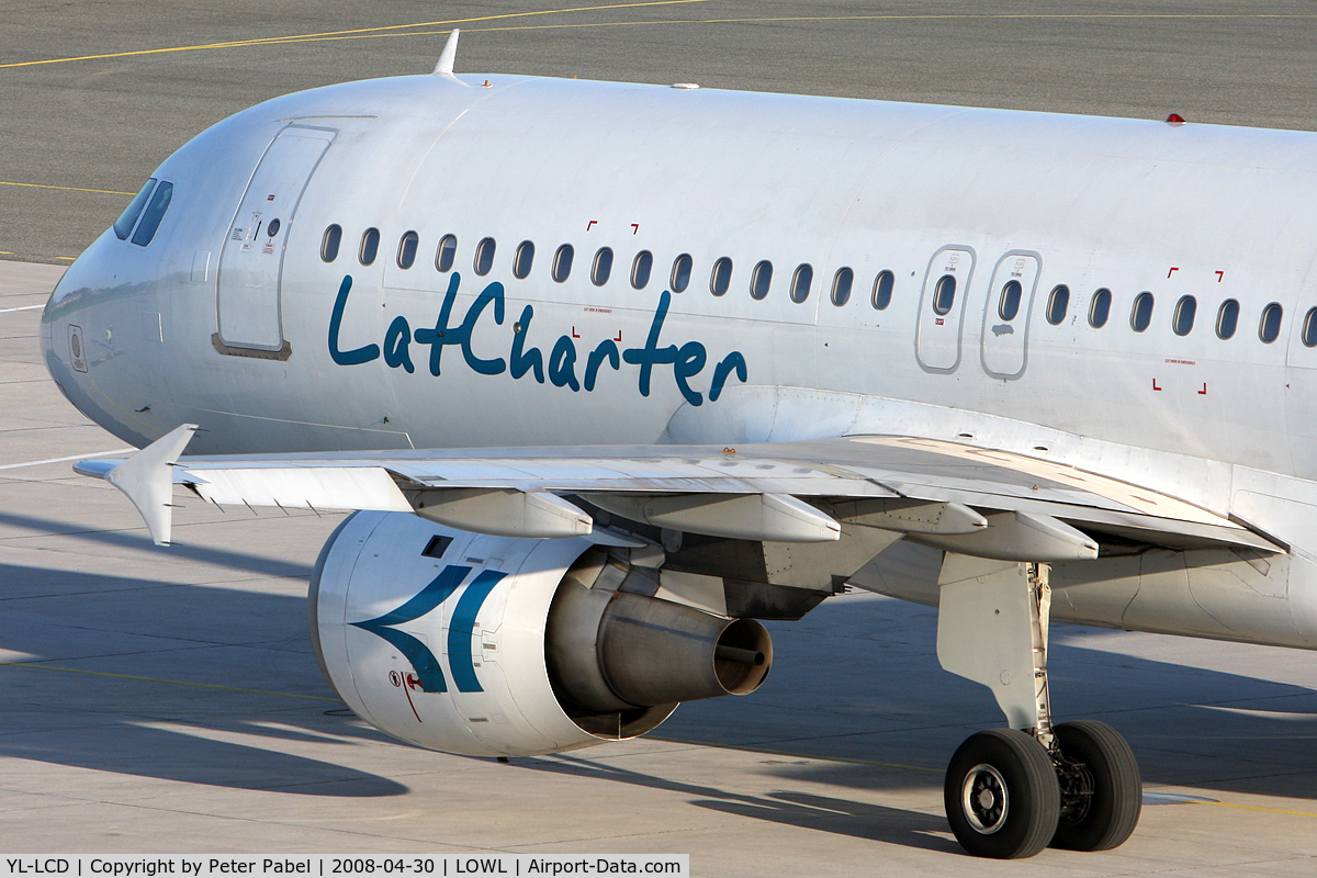 YL-LCD, 1992 Airbus A320-211 C/N 359, single Charter