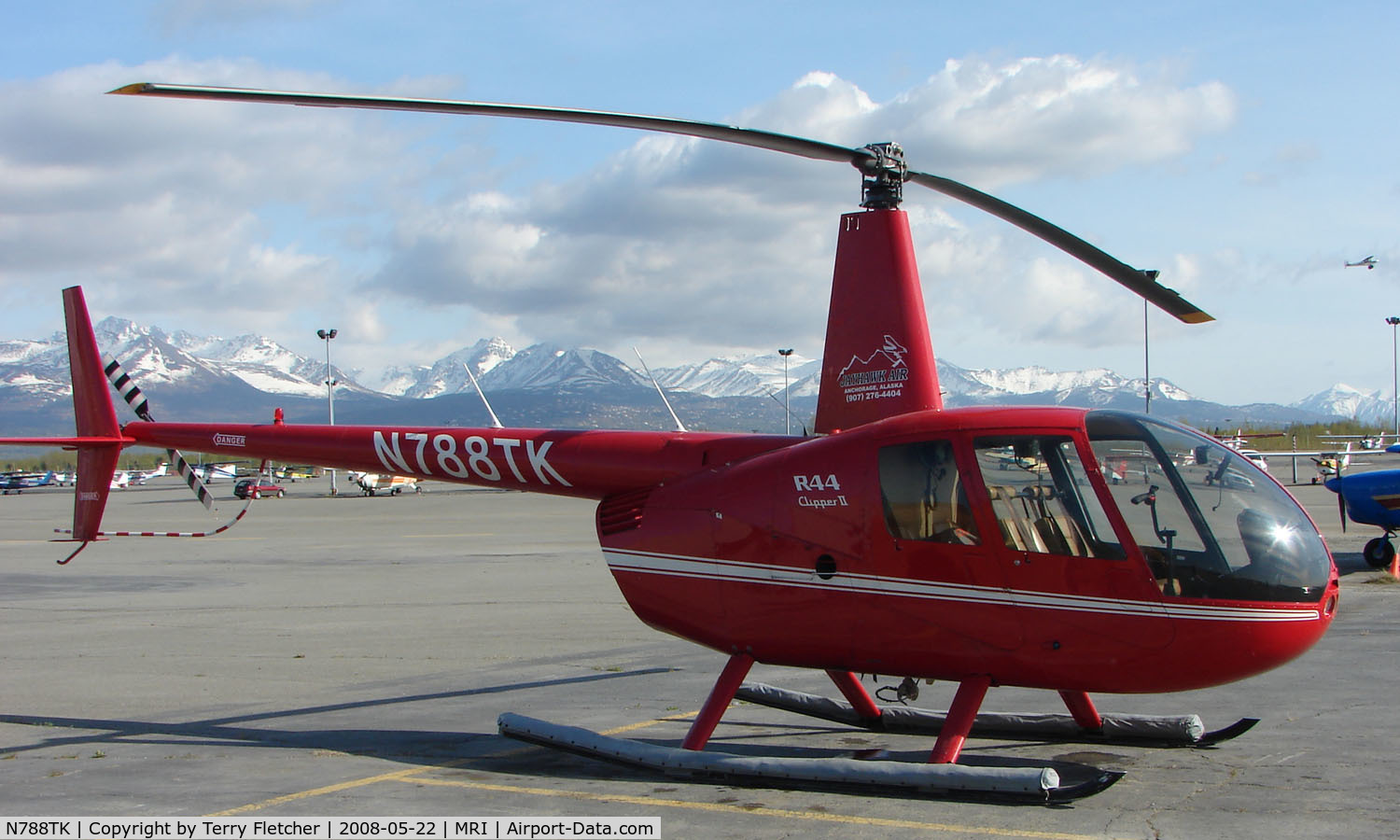 N788TK, 2005 Robinson R44 II C/N 10703, Robinson R44 of Jayhawk Air at Merrill Field