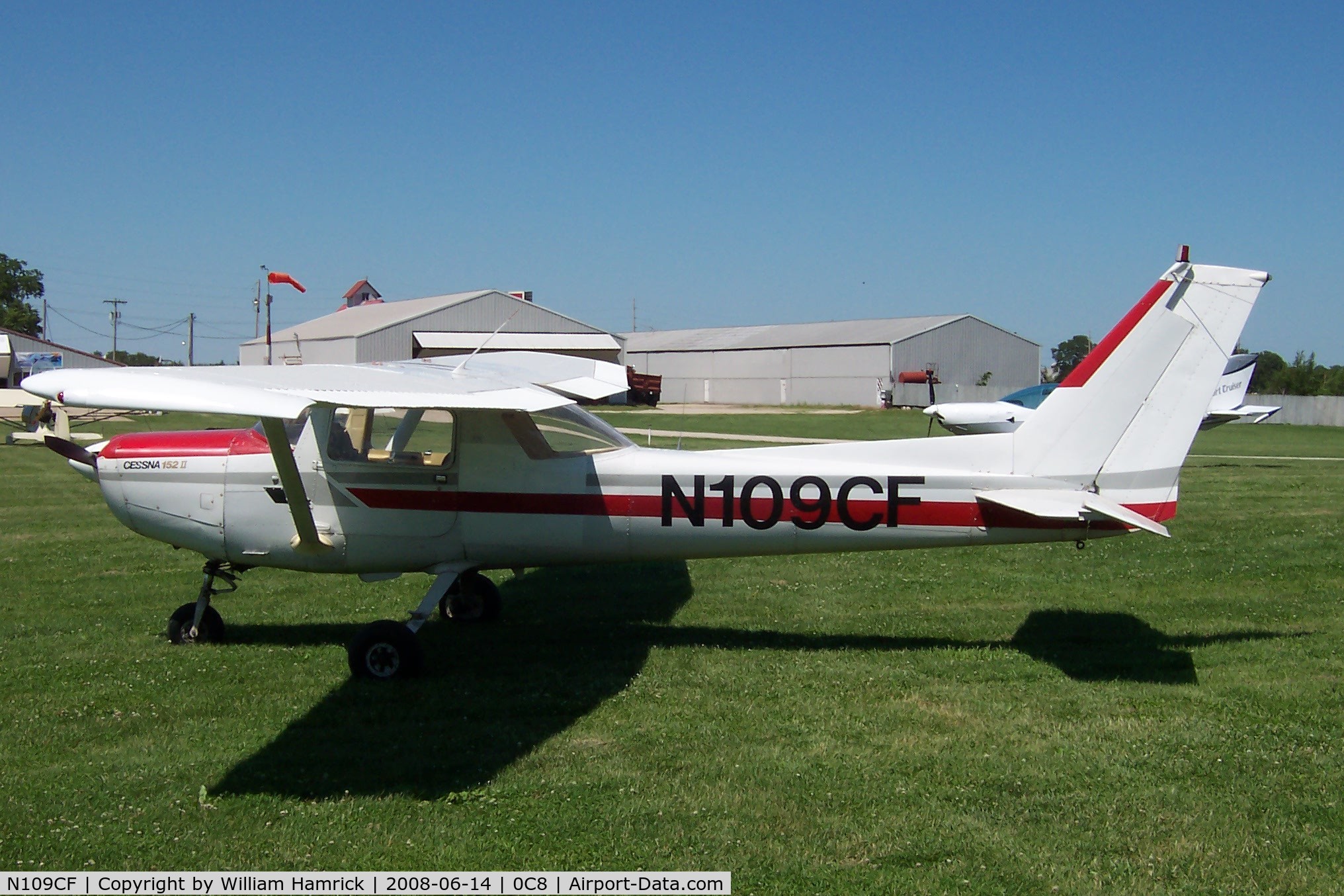 N109CF, 1978 Cessna 152 C/N 15282332, Rental 152 at Cushing Field