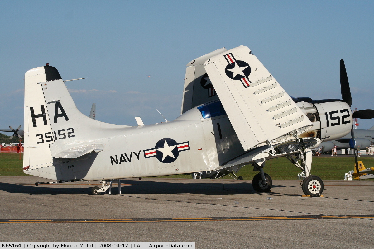 N65164, 1955 Douglas EA-1E Skyraider AD-5W C/N 55-471DH, EA-1 Skyraider