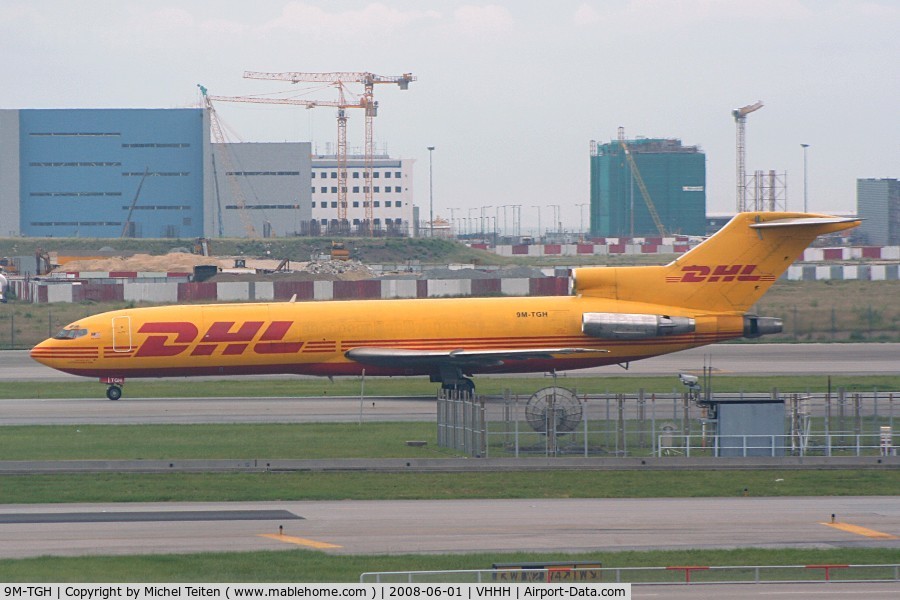 9M-TGH, 1979 Boeing 727-247F C/N 21701, DHL (Transmile Air Services)