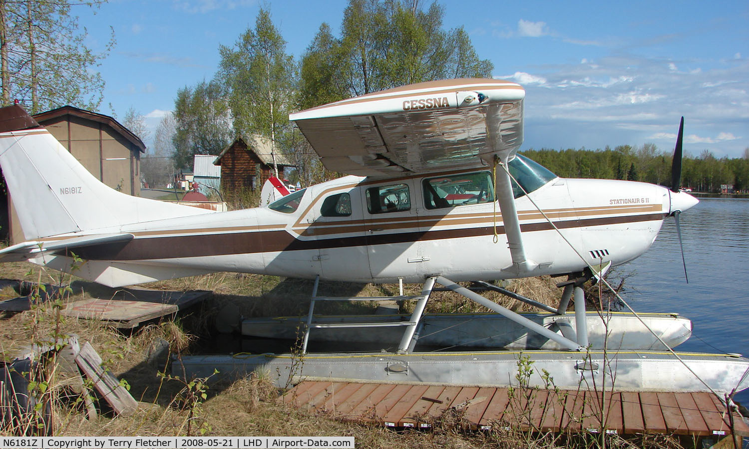 N6181Z, 1981 Cessna U206G Stationair C/N U20606178, Cessna 206 at Lake Hood