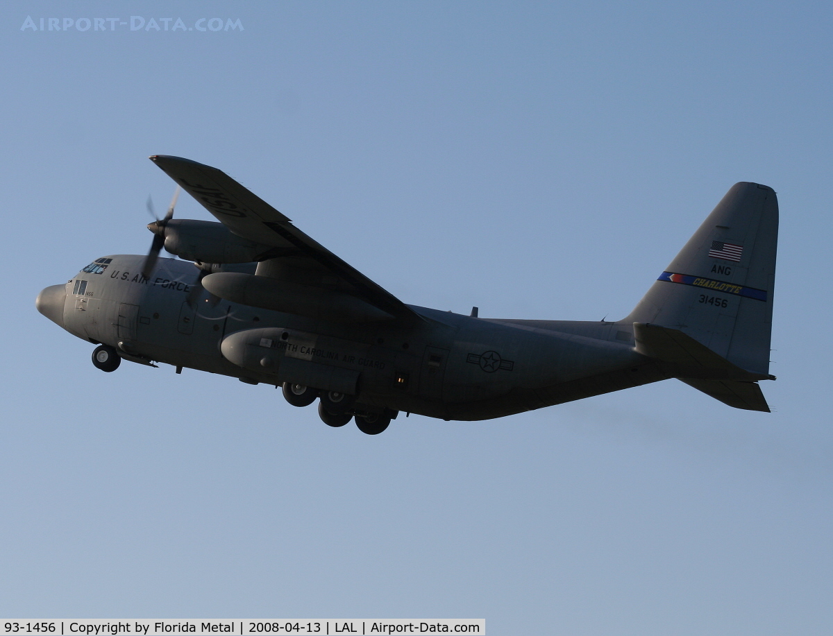 93-1456, 1993 Lockheed C-130H Hercules C/N 382-5361, C-130H Hercules