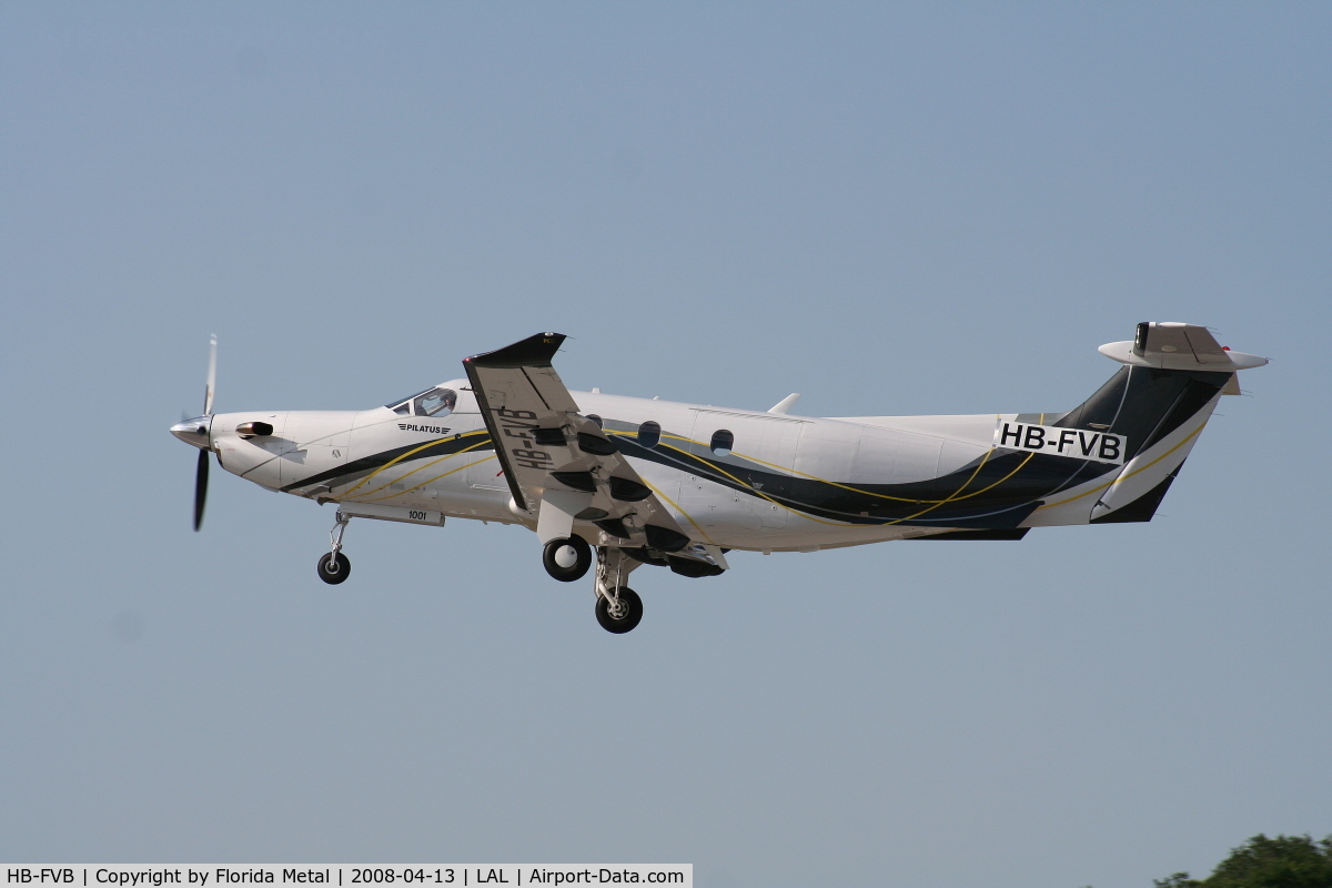 HB-FVB, 2007 Pilatus PC-12/47E C/N 1001, PC-12