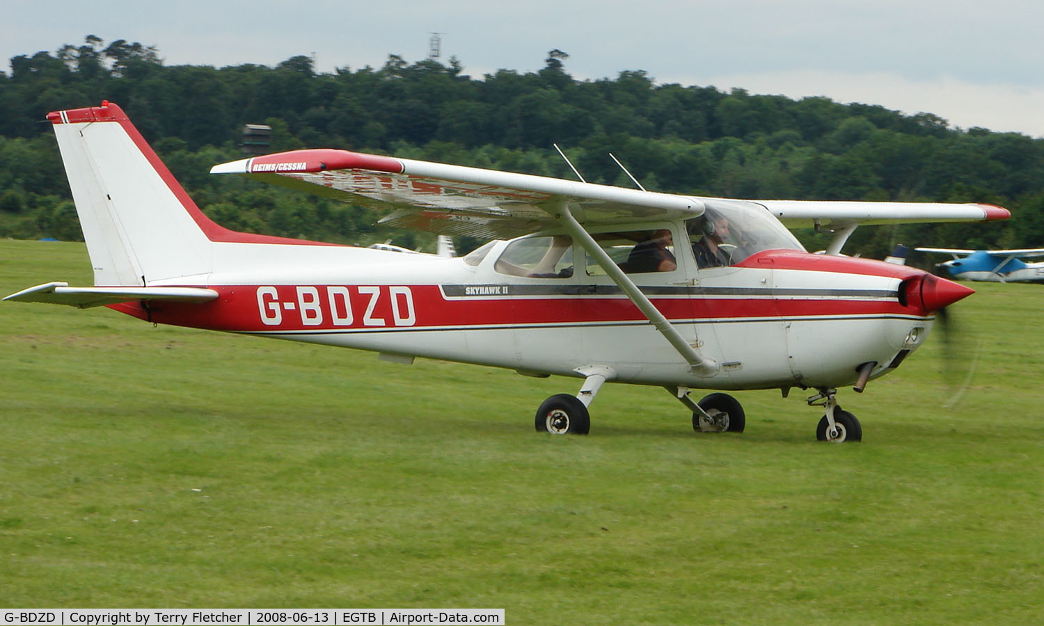 G-BDZD, 1976 Reims F172M Skyhawk Skyhawk C/N 1478, Visitor  during  AeroExpo 2008 at Wycombe Air Park , Booker , United Kingdom
