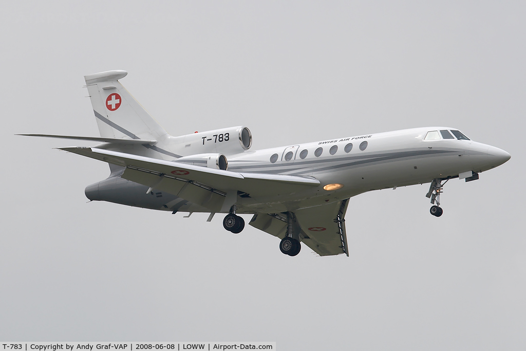 T-783, Dassault Falcon 50 C/N 67, Swiss Air Force F50