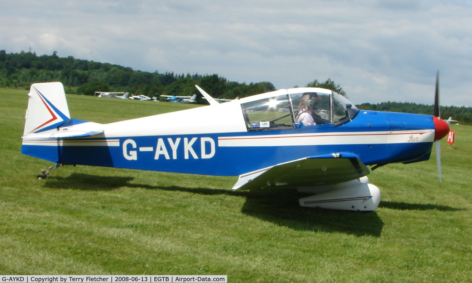 G-AYKD, 1962 Jodel DR-1050 Ambassadeur C/N 351, Visitor  during  AeroExpo 2008 at Wycombe Air Park , Booker , United Kingdom