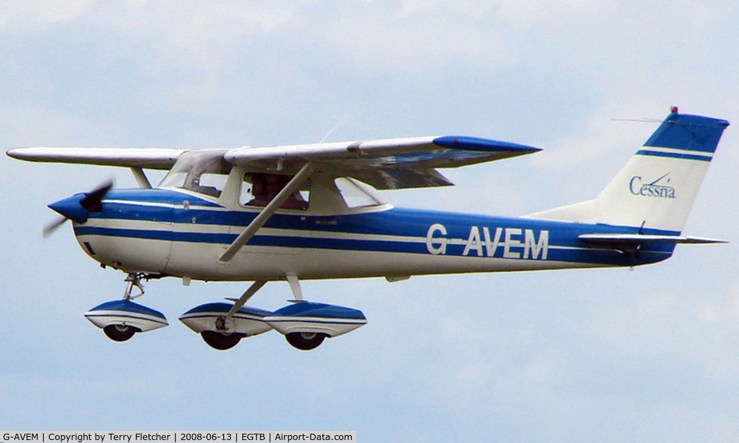 G-AVEM, 1966 Reims F150G C/N 0198, Visitor  during  AeroExpo 2008 at Wycombe Air Park , Booker , United Kingdom