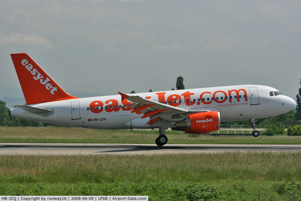 HB-JZQ, 2005 Airbus A319-111 C/N 2450, brand new A319 for easyJet Switzerland