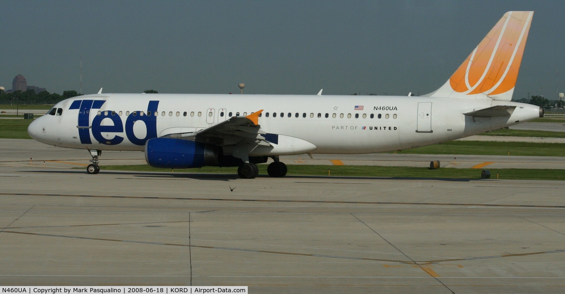 N460UA, 2000 Airbus A320-232 C/N 1248, Airbus A320