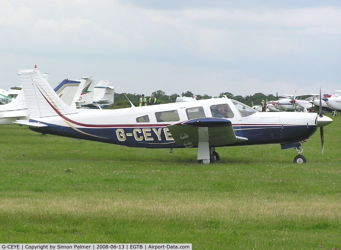 G-CEYE, 1977 Piper PA-32R-300 Cherokee Lance C/N 32R-7780533, PA-32