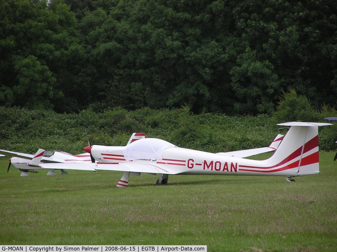 G-MOAN, 2004 Aeromot AMT-200S Super Ximango C/N 200.133, Super Ximango visiting Booker