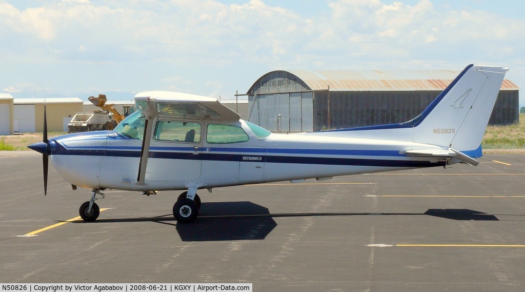 N50826, 1980 Cessna 172P C/N 17274222, At Greeley
