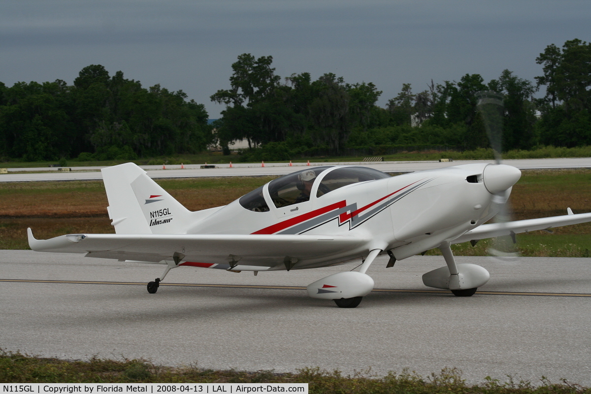 N115GL, 1997 Stoddard-Hamilton Glasair I GL-20 C/N 115, Glassair  I GL20