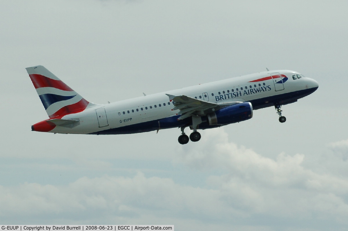 G-EUUP, 2003 Airbus A320-232 C/N 2038, British Airways - Taking off