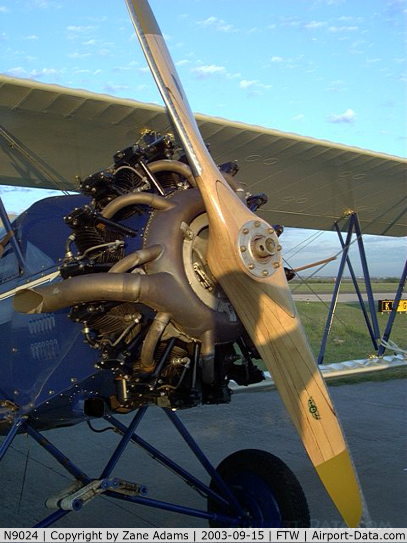 N9024, 1928 Curtiss-Wright Travel Air 4000 C/N 826, National Air Tour stop at Ft. Worth Meacham Field - 2003
