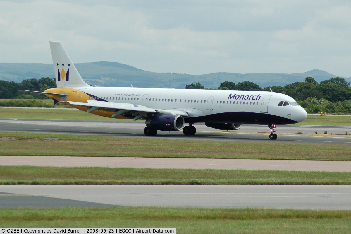G-OZBE, 2002 Airbus A321-231 C/N 1707, Monarch - Taxiing