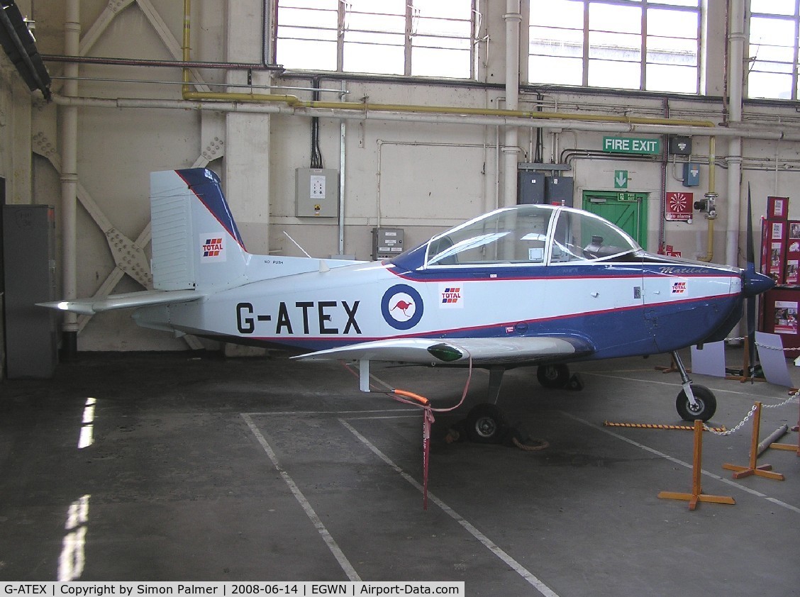 G-ATEX, 1965 Victa Airtourer 100 C/N 110, Airtourer