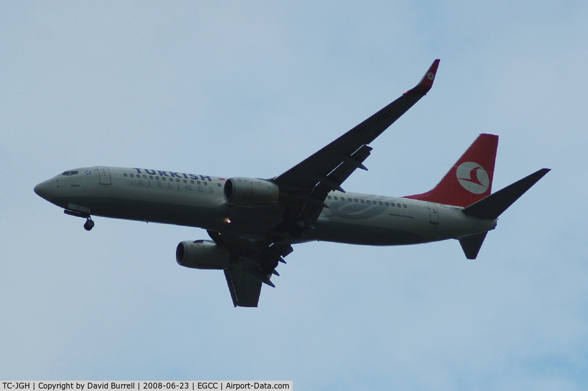 TC-JGH, 2006 Boeing 737-8F2 C/N 34406, Turkish Airlines - On Approach