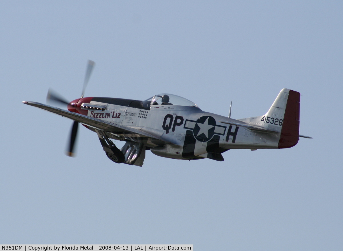 N351DM, 1944 North American P-51D Mustang C/N 122-40998 (44-74458), P-51D