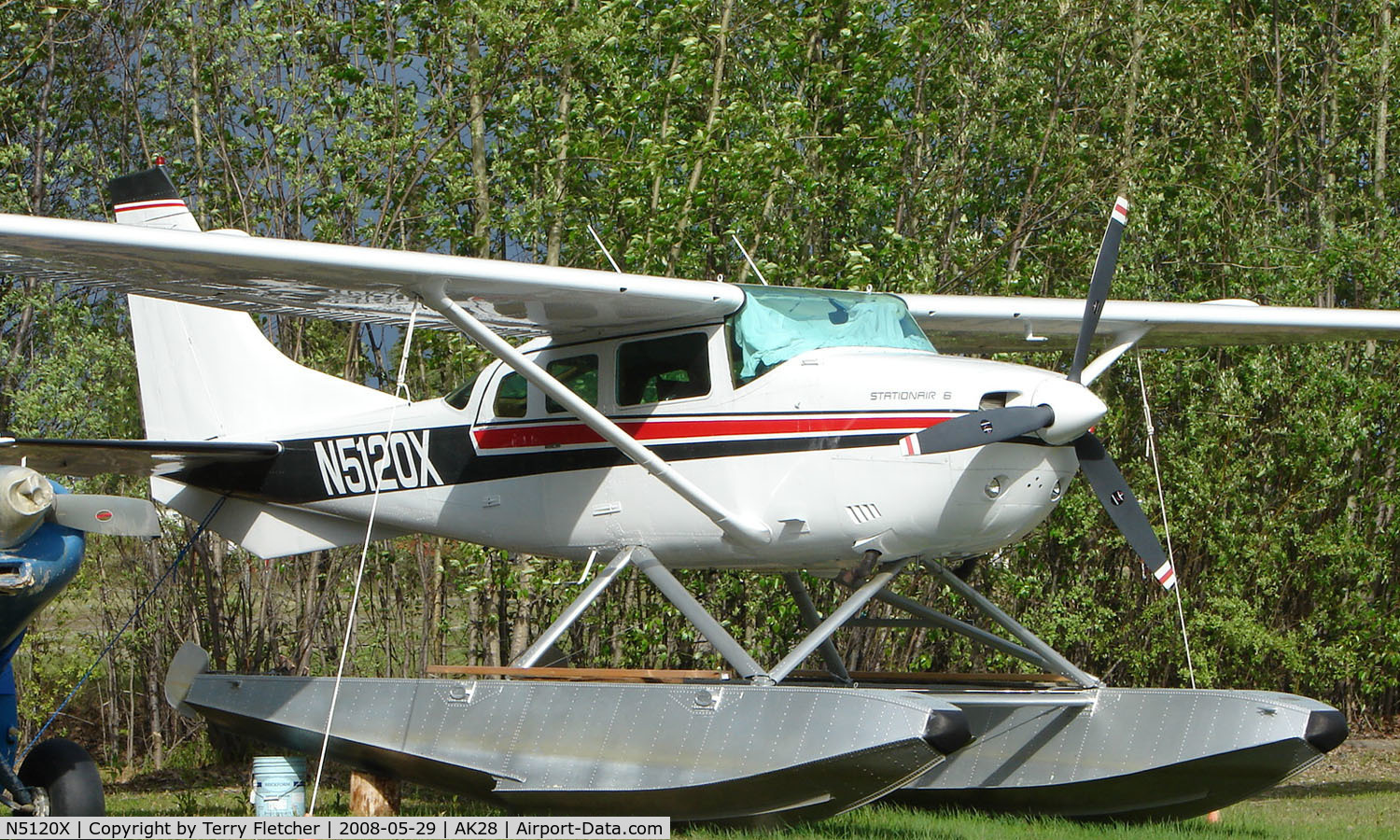 N5120X, 1980 Cessna U206G Stationair C/N U20605572, Cessna U206G at Chena Marina Fairbanks