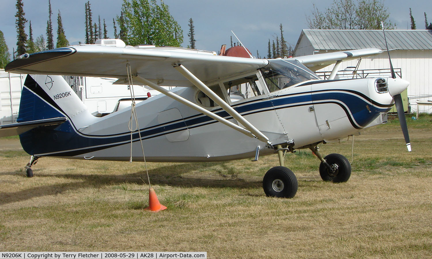 N9206K, 1947 Stinson 108-1 Voyager C/N 108-2206, 1947 Universal Stinson 108-1 at Chena Marina Fairbanks