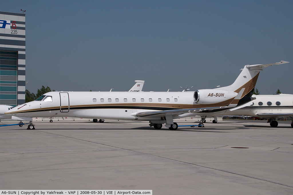 A6-SUN, 2007 Embraer ERJ-135BJ Legacy 600 C/N 14501001, Embraer 135