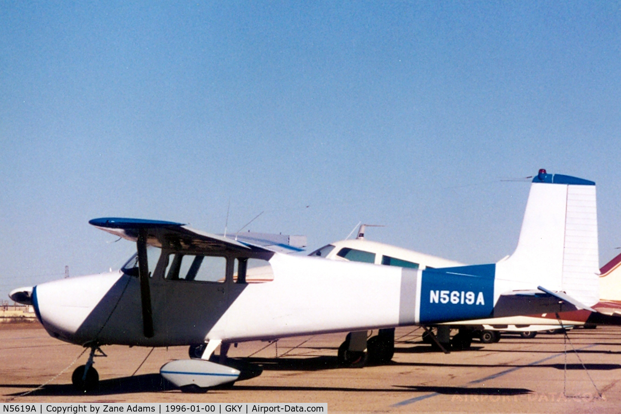 N5619A, 1956 Cessna 172 C/N 28219, At Arlington Municipal