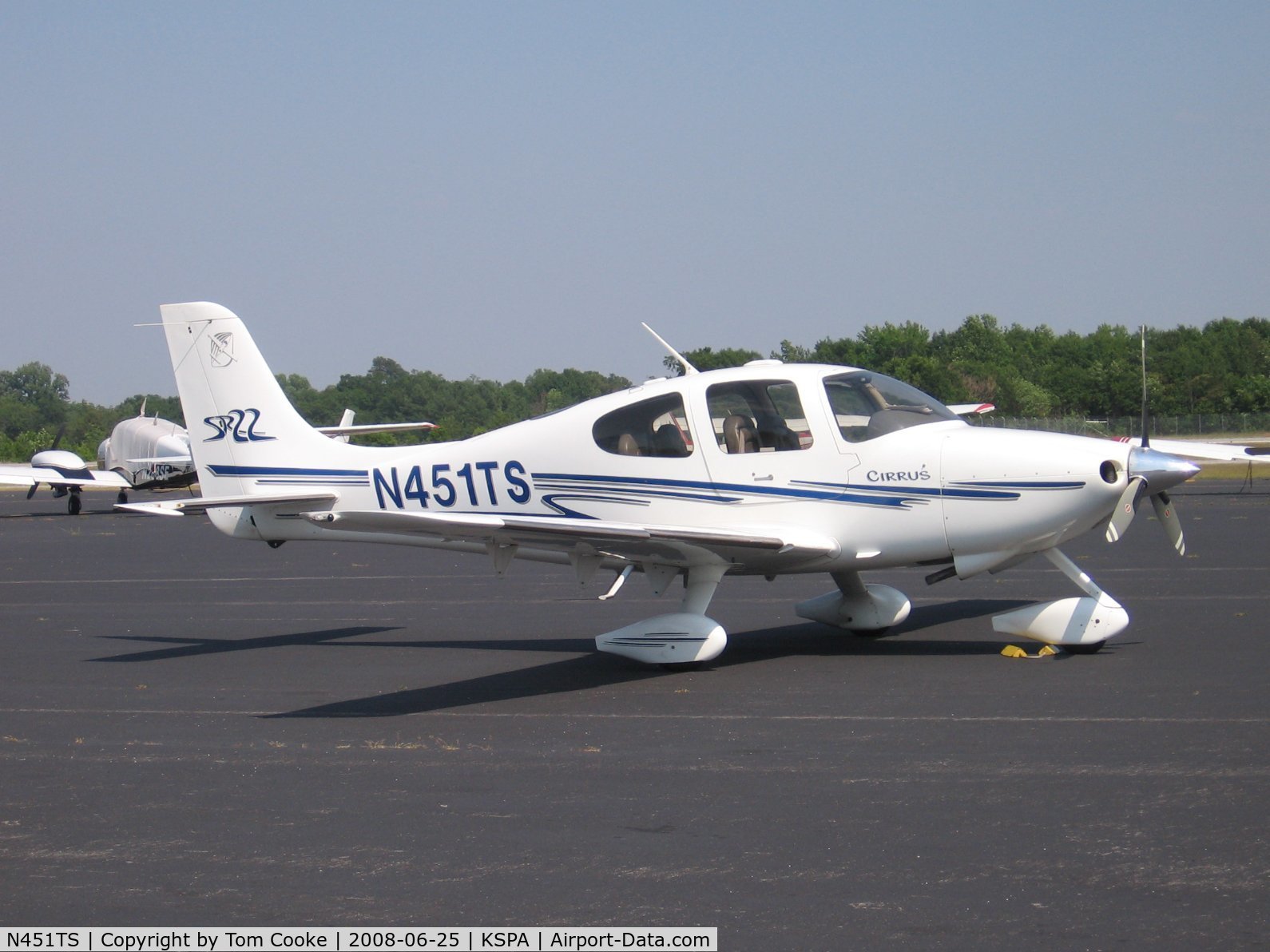 N451TS, 2003 Cirrus SR22 C/N 0542, SR22 at Spartanburg