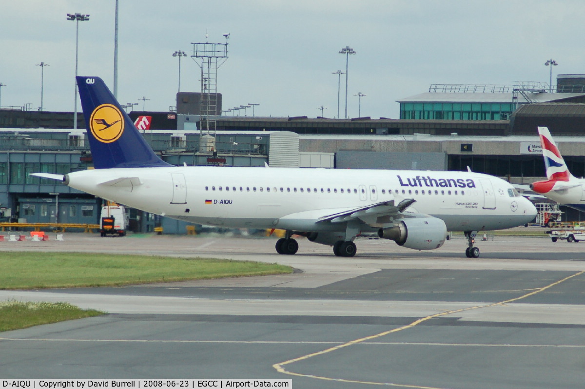 D-AIQU, 2000 Airbus A320-211 C/N 1365, Lufthansa - Taxiing