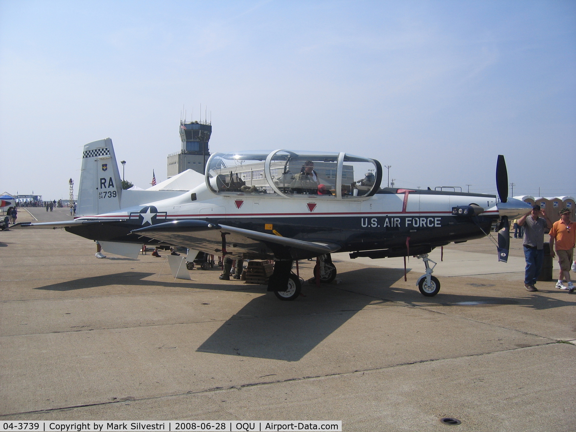 04-3739, 2004 Raytheon T-6A Texan II C/N PT-291, Quonset Point 2008